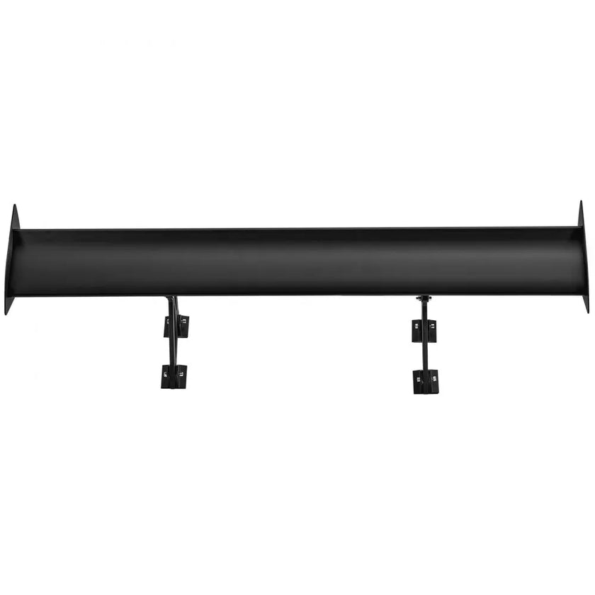 VEVOR GT Wing Car Spoiler, 43.3 inch Universal Spoiler with Single Deck, Adjustable Lightweight Aluminum, Car Rear Spoiler Wing, Racing Spoiler BGW/JDM Drift Black