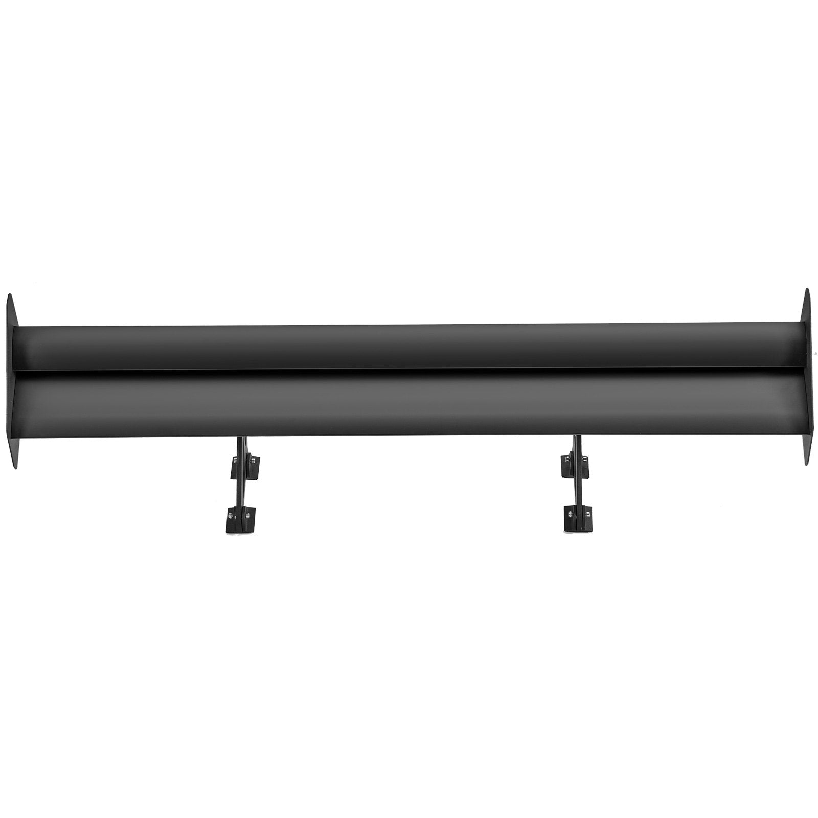 VEVOR GT Wing Car Spoiler, 53.1 inch Universal Spoiler with Double Deck, Adjustable Lightweight Aluminum, Car Rear Spoiler Wing, Racing Spoiler BGW/JDM Drift Black