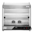 VEVOR 2-Tier Commercial Food Warmer Display Countertop Pizza Cabinet with Tong