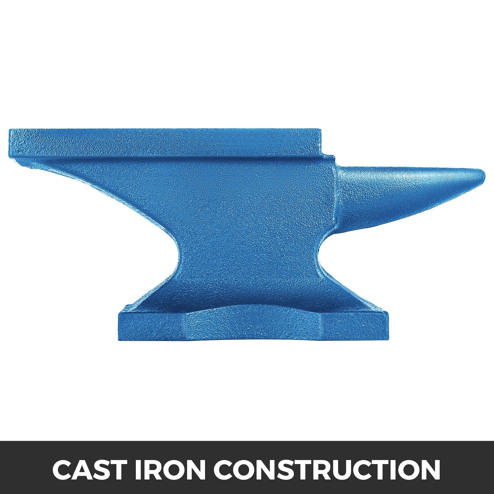 VEVOR Single Horn Anvil 22Lbs Cast Iron Anvil Blacksmith for Sale Forge Tools and Equipment Anvil Rugged Round Horn Anvil Blacksmith Jewelers Metalsmith Blacksmith Tool