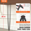 VEVOR Hairpin Table Legs 28