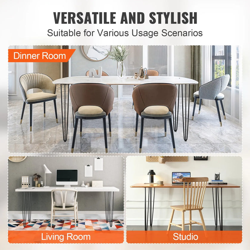 VEVOR Hairpin Table Legs 28