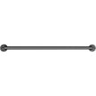 VEVOR Pipe Stair Handrail, 3FT Staircase Handrail, 440LBS Load Capacity Carbon Steel Pipe Handrail, Industrial Pipe Handrail with Wall Mount Support, Round Corner Wall Handrailings for Indoor, Outdoor