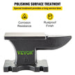 VEVOR Cast Iron Anvil, 25 Lbs(11kg) Single Horn Anvil with 6.8 x 3.5 inch Countertop and Stable Base, High Hardness Rugged Round Horn Anvil Blacksmith, for Bending, Shaping