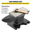 VEVOR Cast Iron Anvil, 25 Lbs(11kg) Single Horn Anvil with 6.8 x 3.5 inch Countertop and Stable Base, High Hardness Rugged Round Horn Anvil Blacksmith, for Bending, Shaping