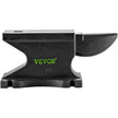 VEVOR Cast Iron Anvil, 55 Lbs(25kg)Single Horn Anvil with 8.6 x 4.1 inch Countertop and Stable Base, High Hardness Rugged Round Horn Anvil Blacksmith, for Bending, Shaping, Twisting
