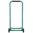 VEVOR Steel Recycling Cart, 220 lbs Load Capacity 22.8 x 15.7 Inch, 4 Wheels Moving Bin Cart, Easy Assembly & Weatherproof, Well-Built Hook-Type for Simple Recycle Bin and Recycle Caddy, Green