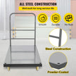 VEVOR Platform Truck, 2000 lbs Capacity Steel Flatbed Cart, 47\