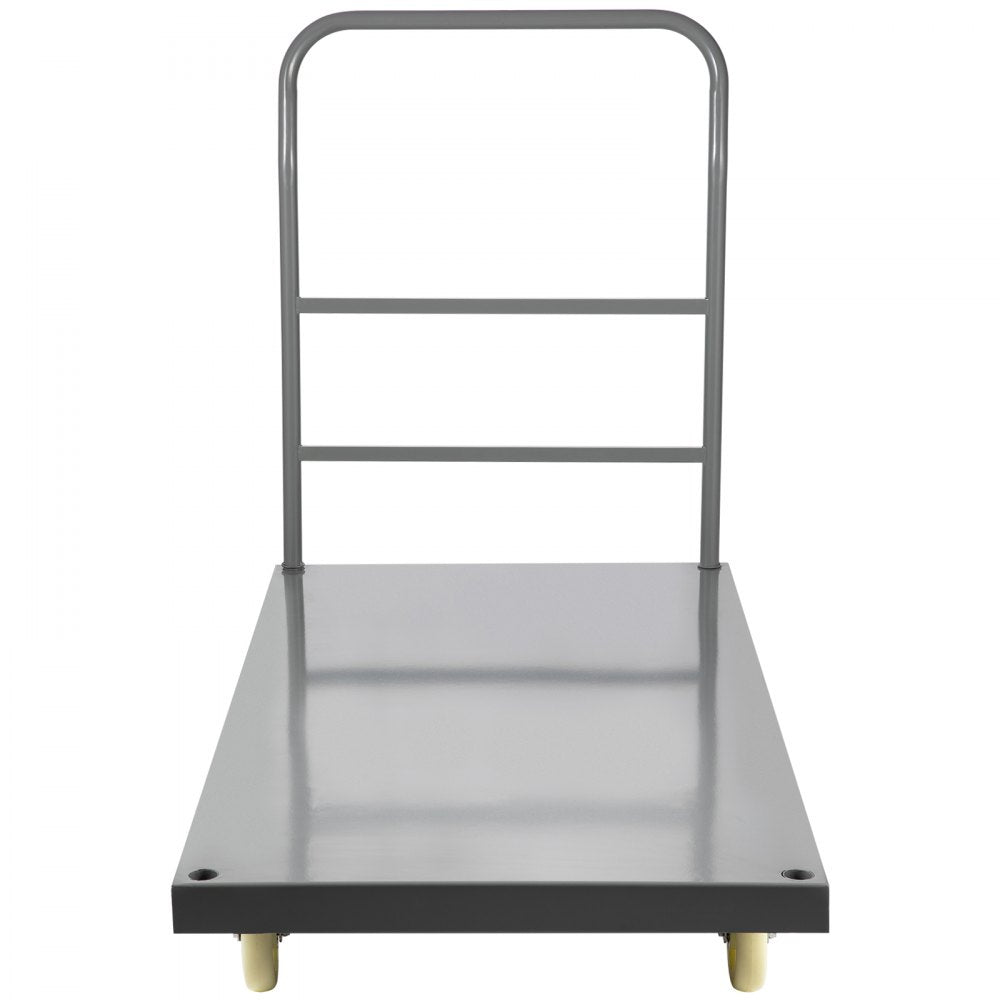 VEVOR Platform Truck, 2000 lbs Capacity Steel Flatbed Cart, 47\