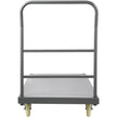 VEVOR Platform Truck, 2000 lbs Capacity Steel Flatbed Cart, 47\