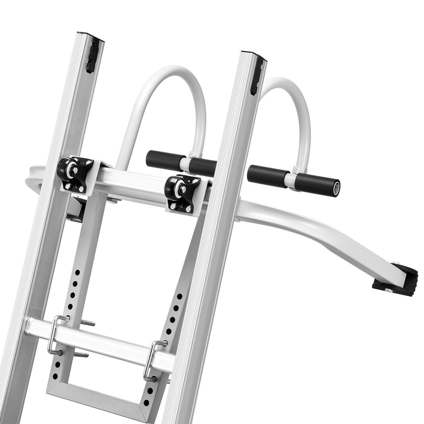 VEVOR 2 in 1 Ladder Stabilizer Extension Wall Standoff Hook Roof Ridge