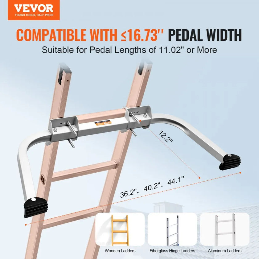 VEVOR Ladder Stabilizer Extension Ladder Standoff Heavy Duty Wing Span