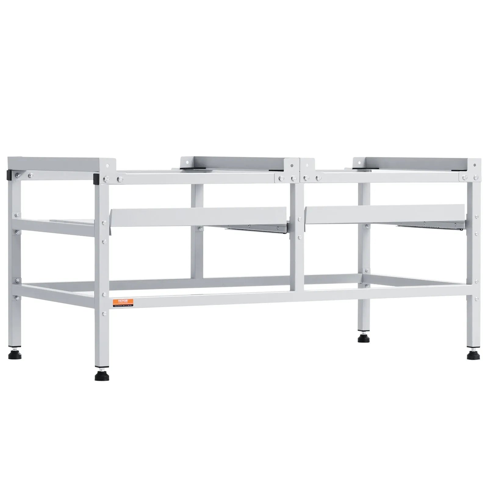 VEVOR Washing Machine Stand Pedestal 48.5x25 Inch 590LB with Double Tray