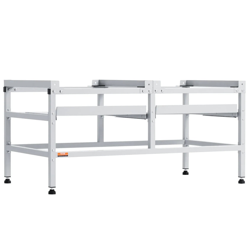 VEVOR Washing Machine Stand Pedestal 48.5x25 Inch 590LB with Double Tray