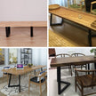 Metal Table Dining Leg Adjustable Table Legs 16 X18