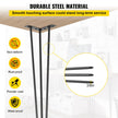 VEVOR Hairpin Table Legs 26 inch, Set of 4 DIY Desk Table Legs 3 Rods Heavy Duty
