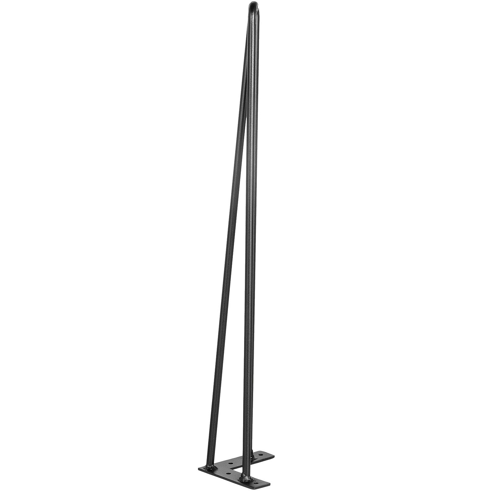 VEVOR Hairpin Table Legs 30 inch, Set of 4 DIY Desk Table Legs 3 Rods Heavy Duty