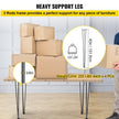 VEVOR Hairpin Table Legs 40 inch, Set of 4 DIY Desk Table Legs 3 Rods Heavy Duty