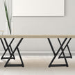 VEVOR Z Shape Metal Table Legs Dining Table Legs 28