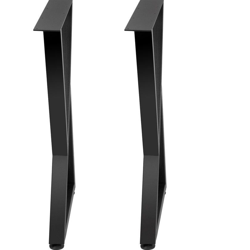 VEVOR Z Shape Metal Table Legs Dining Table Legs 28
