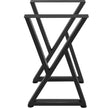 VEVOR Z Shape Metal Table Legs Dining Table Legs 28