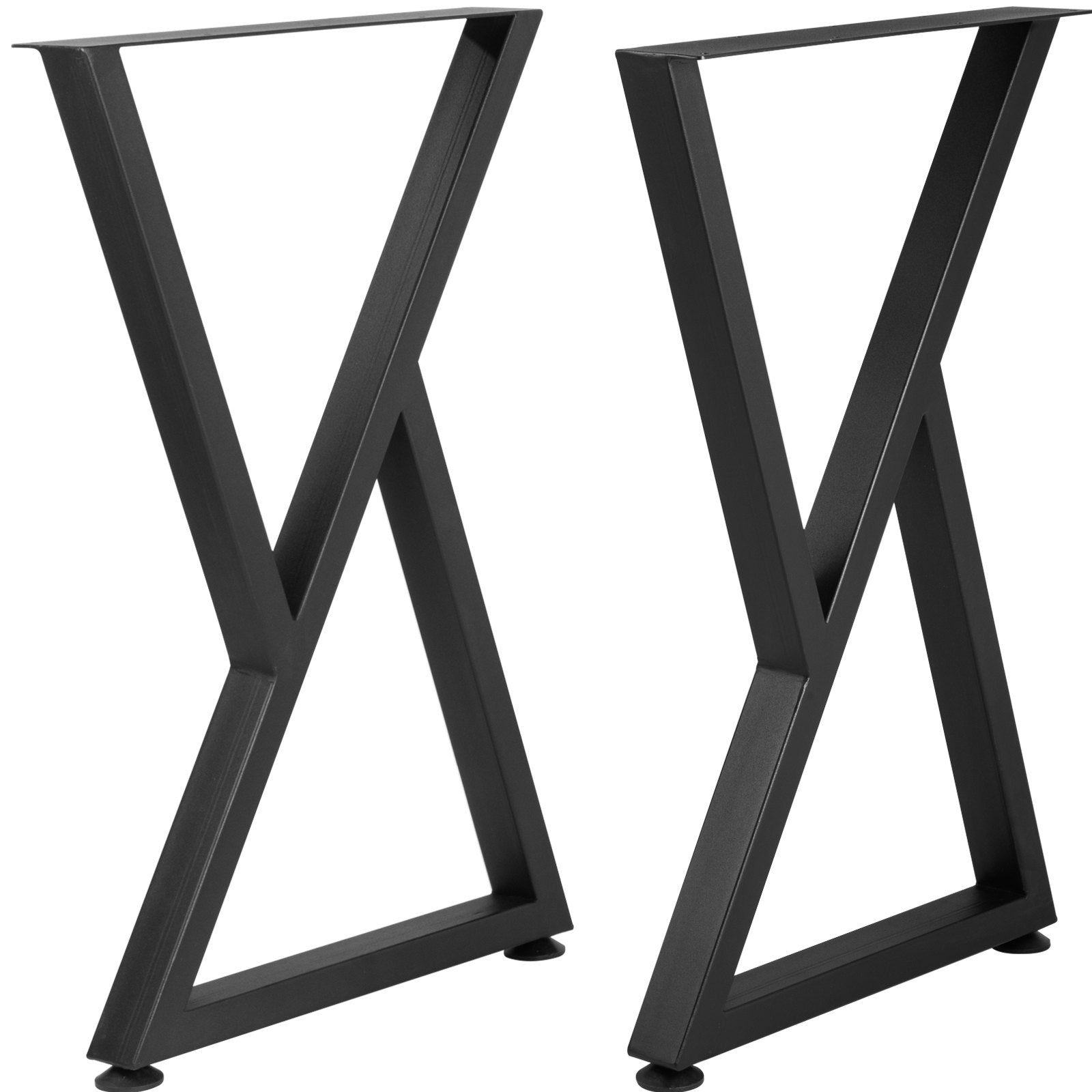 VEVOR Z Shape Metal Table Legs Dining Table Legs 28