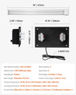 VEVOR HVAC Air Purifier Whole House 72W 16inch Light in Duct for Ac Systems