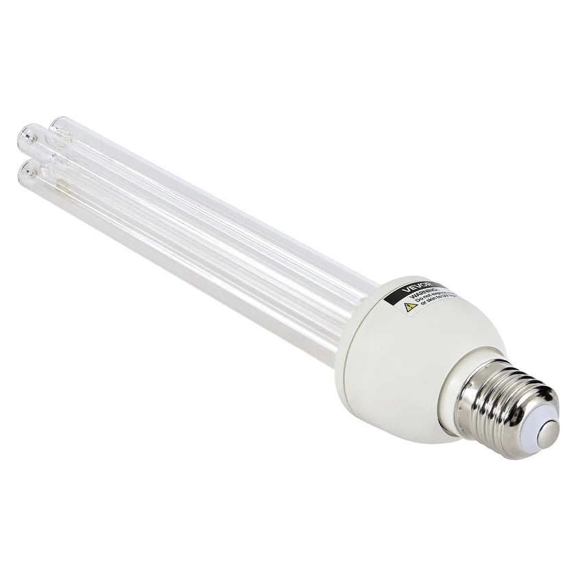 VEVOR UV Light Bulb 2 Pack 25W Replacement Ultraviolet UVC Lamp with Ozone UVO
