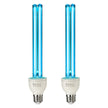 VEVOR UV Light Bulb 2 Pack 25W Replacement Ultraviolet UVC Lamp with Ozone UVO