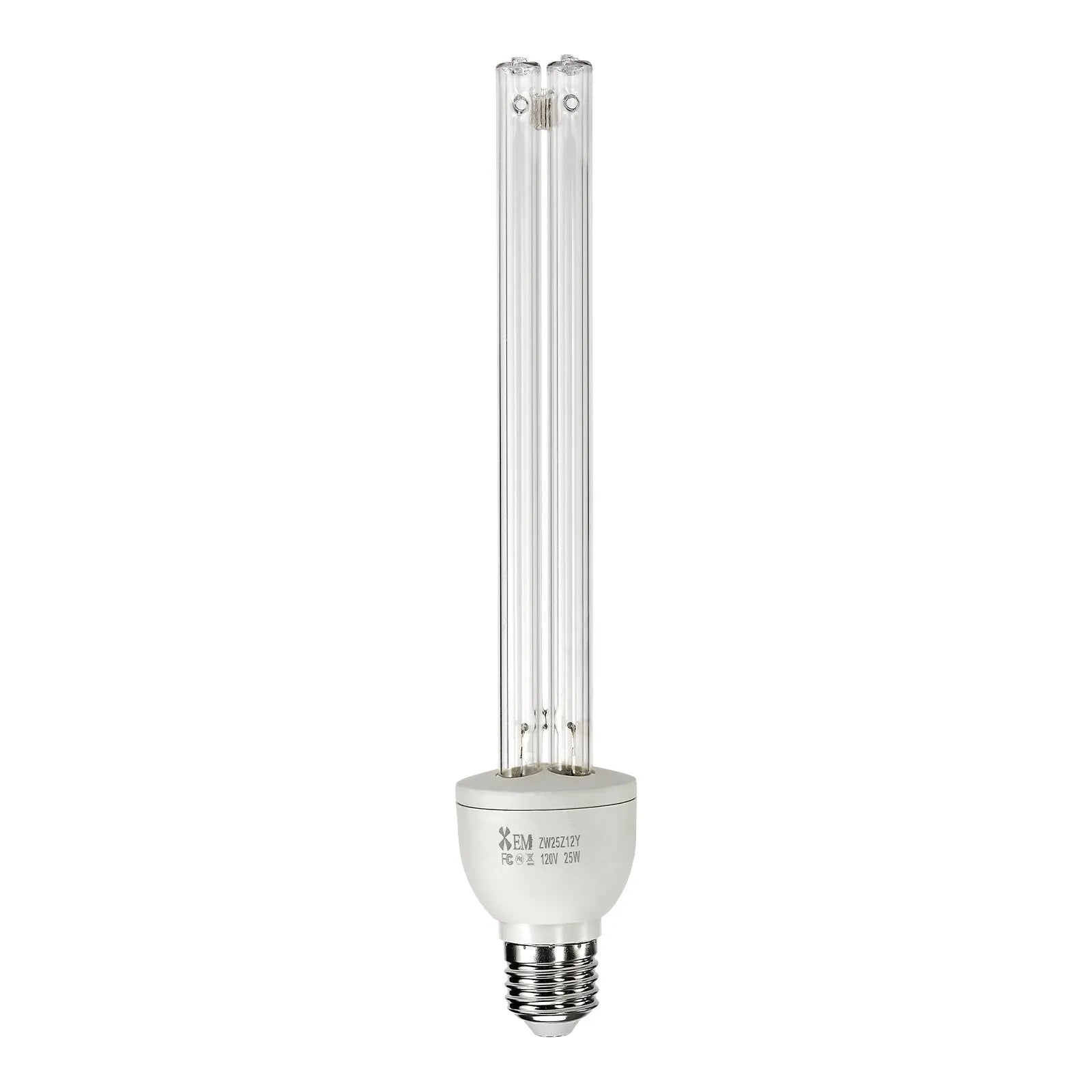 VEVOR UV Light Bulb 2 Pack 25W Replacement Ultraviolet UVC Lamp with Ozone UVO