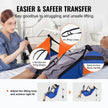 VEVOR Patient Lift Sling with Head Support Large-Size U Shape Divided Leg Sling