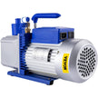 VEVOR Vacuum Pump 12CFM 1HP Vane Vacuum Pump Two Stage 3 x 10-1 Pa Ultimate HVAC Rotary Auto AC Refrigerant Vacuum Pump, for Automobile Reparation Vacuum Evacuation