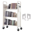 VEVOR Book Cart, 330 lbs Library Cart, 31.1