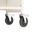 VEVOR Book Cart, 330 lbs Library Cart, 31.1