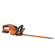 VEVOR 20V Cordless Hedge Trimmer, 18 inch Double-edged Steel Blade, Hedge Trimmer Kit 20V Battery, Fast Charger, and Blade Cover Included, 180° Rotating Head