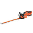 VEVOR 20V Cordless Hedge Trimmer, 18 inch Double-edged Steel Blade, Hedge Trimmer Kit 20V Battery, Fast Charger, and Blade Cover Included, 180° Rotating Head