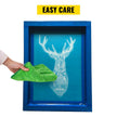 VEVOR Screen Printing Frame 6 Pieces Aluminum 10x14 Inch Silk Screen Printing Frame with White 156 Count Mesh Screen Print Screen Frame