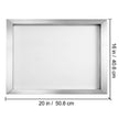 VEVOR Screen Printing Frame 6 Pieces Aluminum 10x14 Inch Silk Screen Printing Frame with White 156 Count Mesh Screen Print Screen Frame