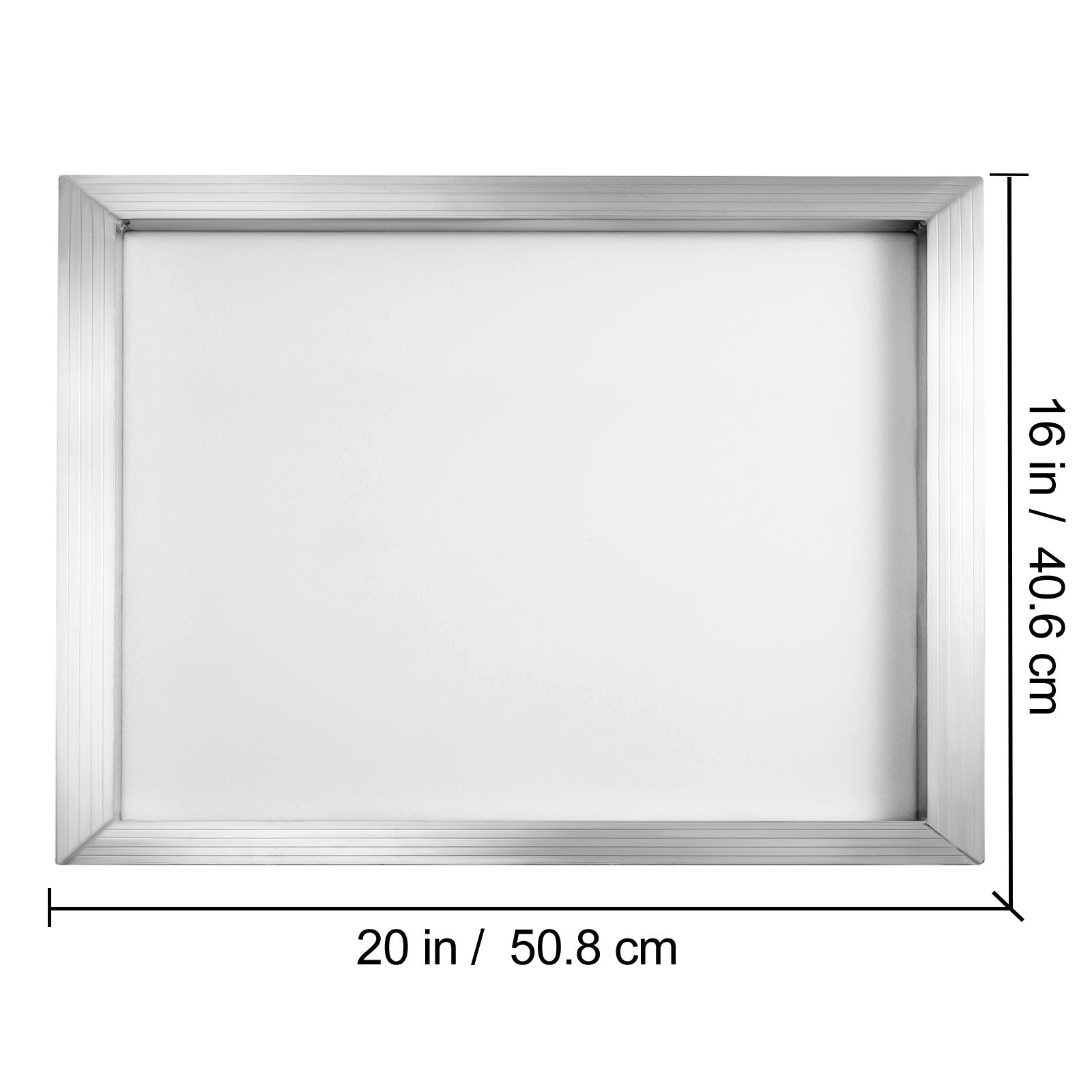 VEVOR Screen Printing Frame 6 Pieces Aluminum 10x14 Inch Silk Screen Printing Frame with White 156 Count Mesh Screen Print Screen Frame