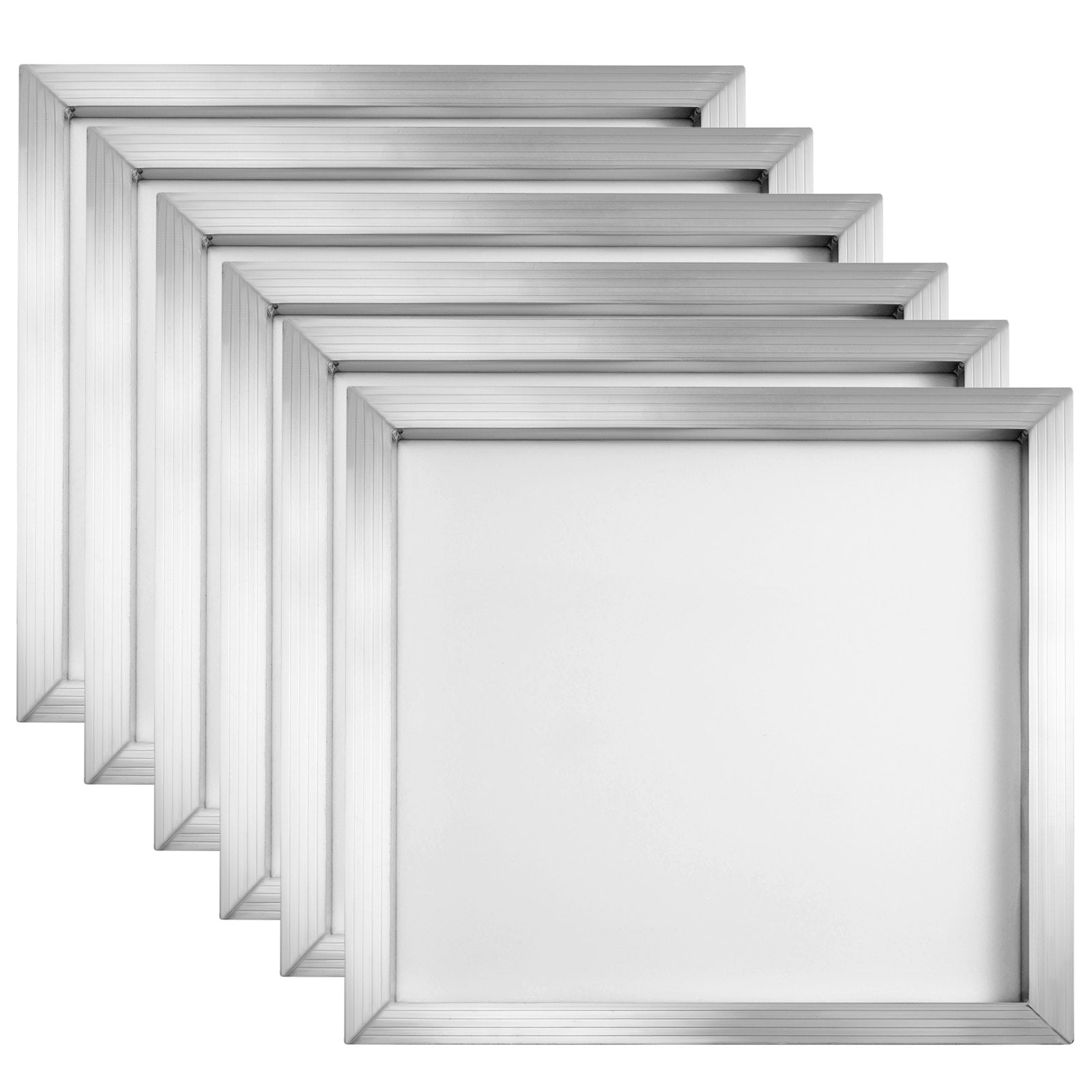 VEVOR Screen Printing Frame 6 Pieces Aluminum 10x14 Inch Silk Screen Printing Frame with White 156 Count Mesh Screen Print Screen Frame