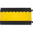 VEVOR 5 Channel Rubber Cable Protectors Extreme Cable Ramps 66000lbs Heavy Duty 5 Slots Protective Cable Wire Cord Ramp Driveway Rubber Traffic Speed Bumps