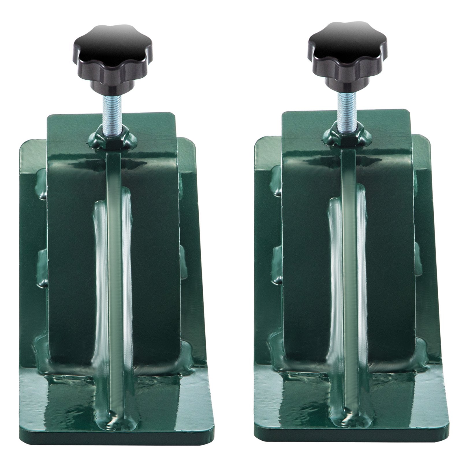 VEVOR 2pcs Tractor Bucket Protector Ski Edge Tamer Protector Snow Removal Green