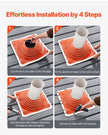 VEVOR Metal Roof Pipe Flashing Boot Fit 10