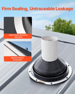 VEVOR 2 Pcs Metal Roof Pipe Flashing Boots Fit 6