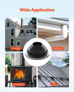 VEVOR 2 Pcs Metal Roof Pipe Flashing Boots Fit 6