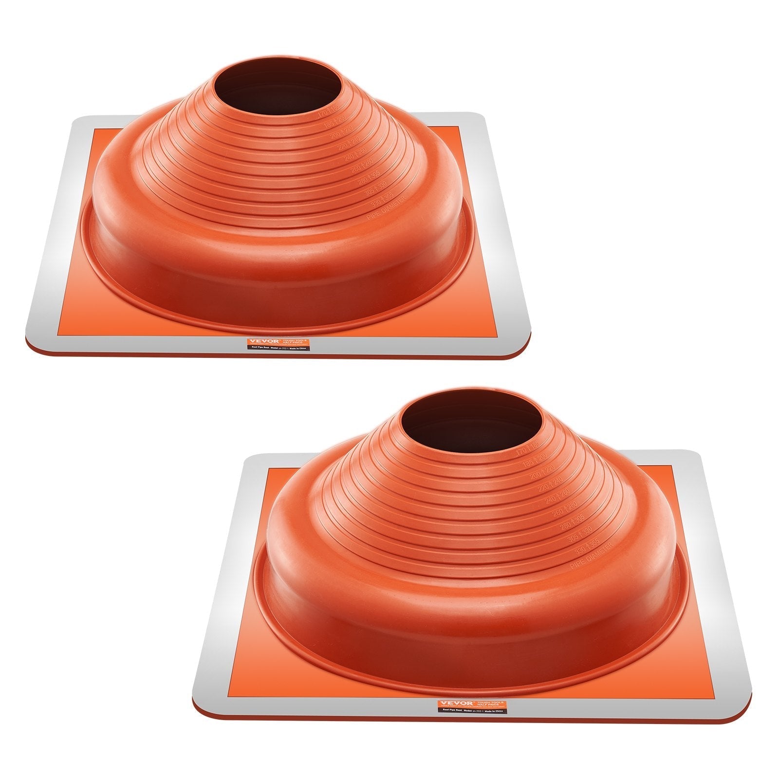 VEVOR Baking Pan Set 6-Piece Nonstick Carbon Steel Set with Silicone Handles