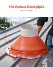 VEVOR Metal Roof Pipe Flashing Boot Fits 10