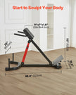 VEVOR Roman Chair Back Extension Hyperextension Bench Multi-Function Adjustable