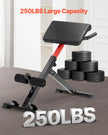 VEVOR Roman Chair Back Extension Hyperextension Bench Adjustable Foldable Gym