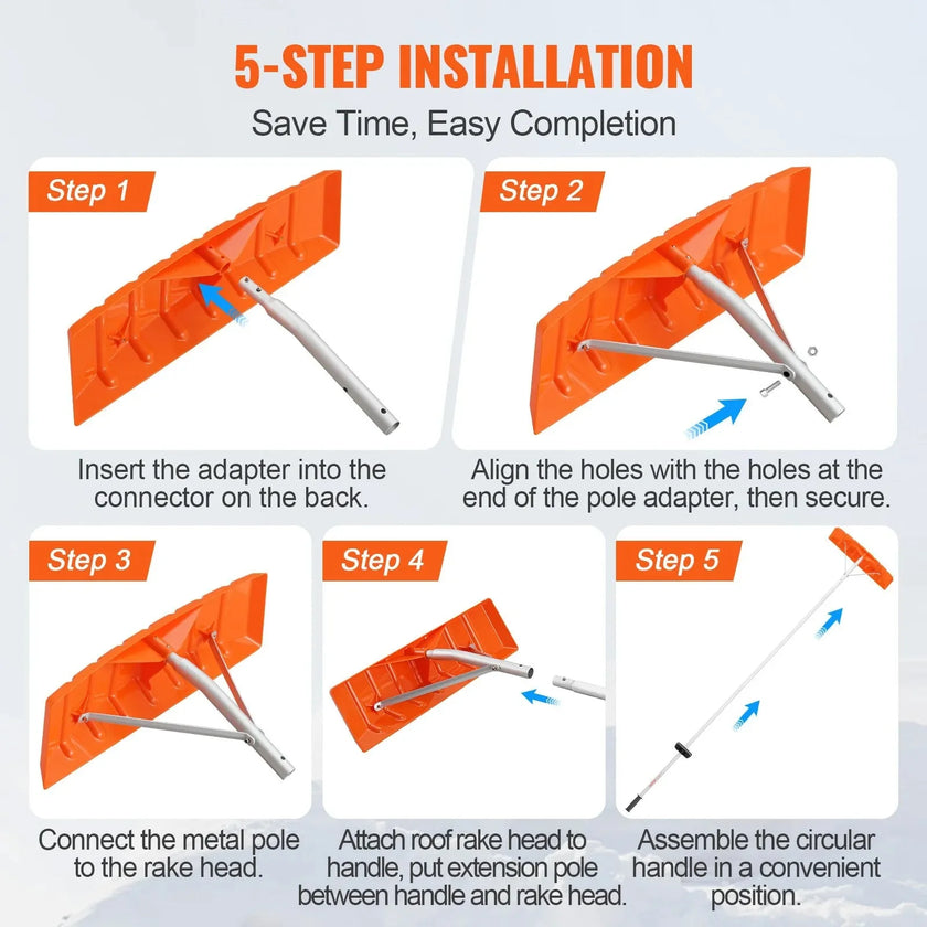 VEVOR Snow Roof Rake, 25